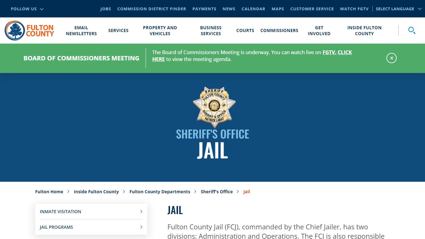 Jail - Fulton County